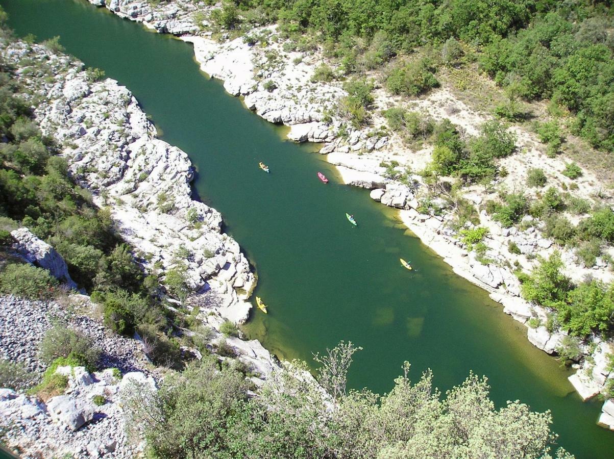 הוילה Vallon-Pont-dʼArc La Cigale - Pte Des Gorges - Piscine Privee Chauffee מראה חיצוני תמונה